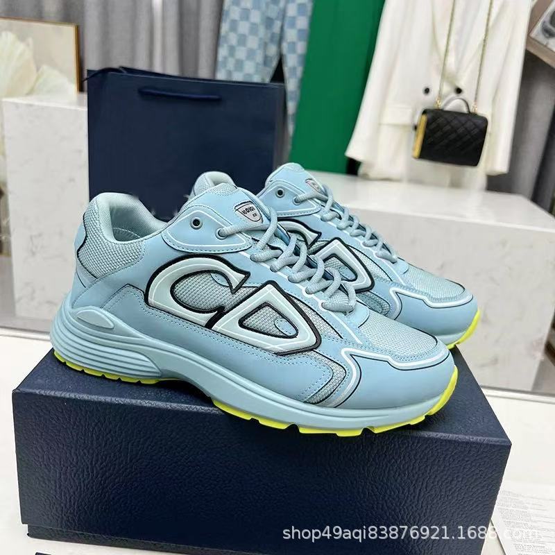 跨境专供莆田鞋新款休闲运动低帮LOGO系带跑鞋CDb30低帮老爹鞋男1详情16