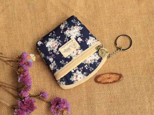 包邮小钱包零钱包韩国版拉链女式帆布艺可爱迷你硬币包耳机收纳袋详情34