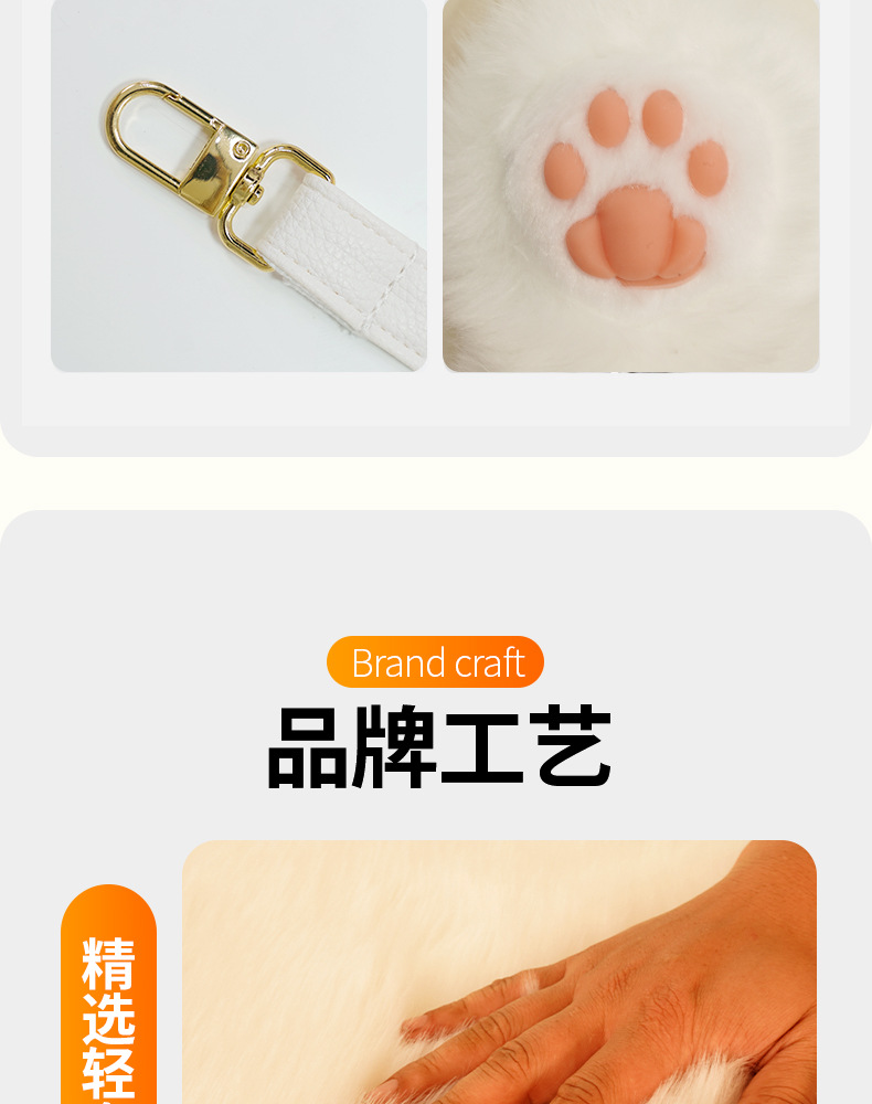 布偶猫咪背包仿真双肩包包玩偶公仔毛绒玩具生日礼物批发三花猫详情16