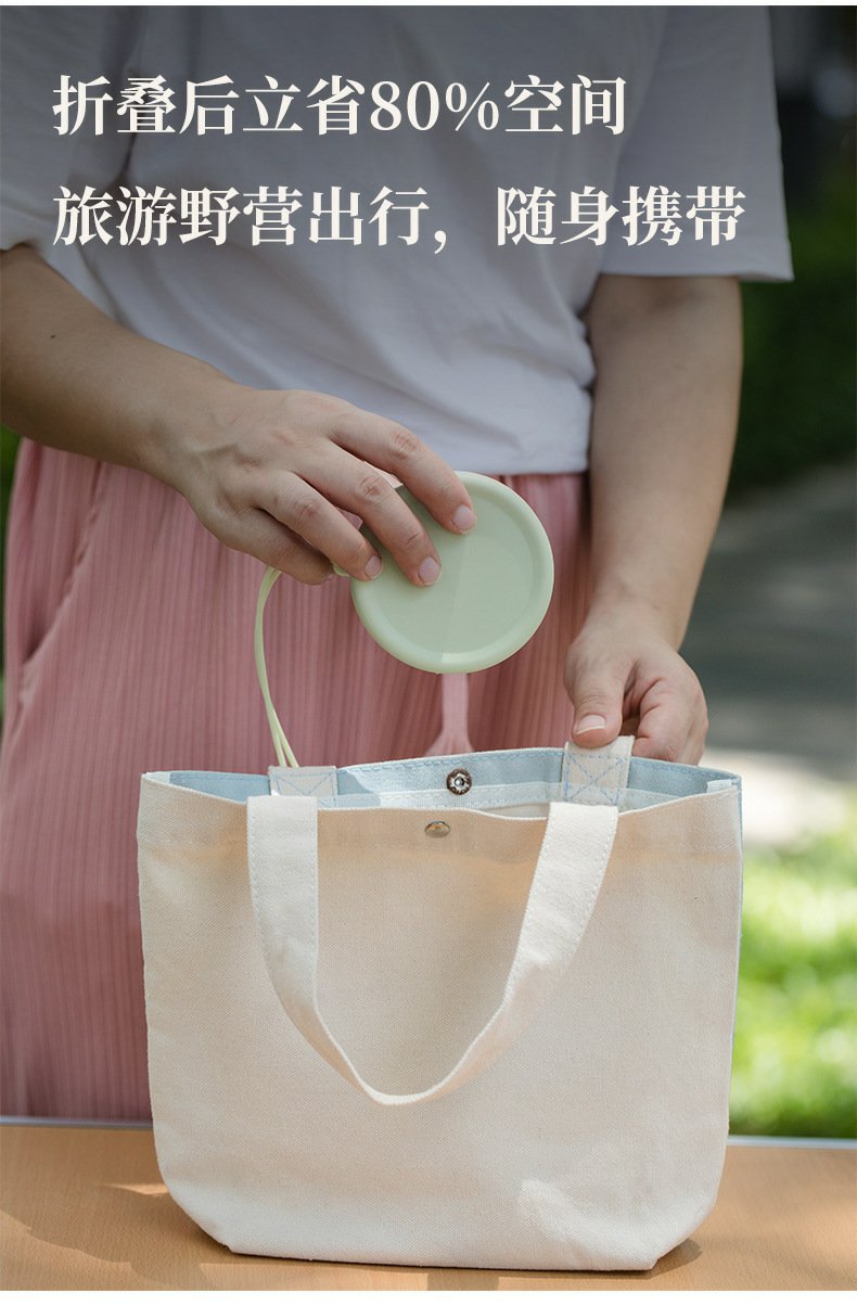 折叠水杯旅行漱口杯硅胶户外可伸缩旅游出差便携牙刷口杯压缩杯子详情2