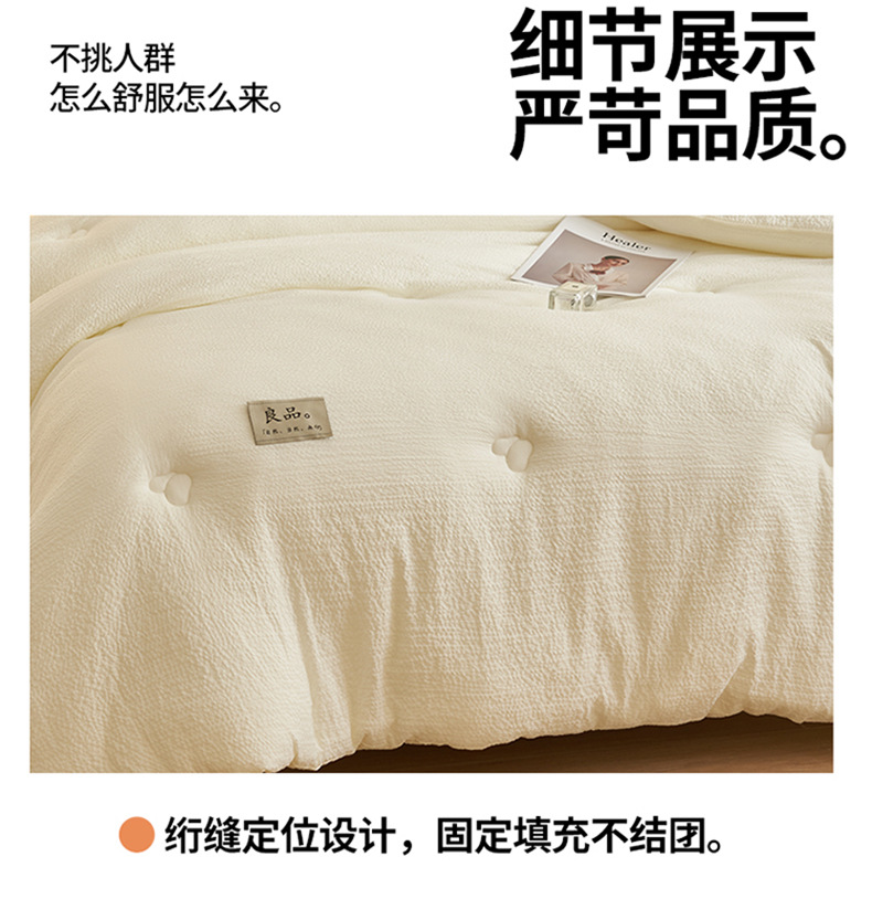 A类大豆纤维被子冬被加厚棉被芯新款春秋被单人学生冬季四季通用详情18