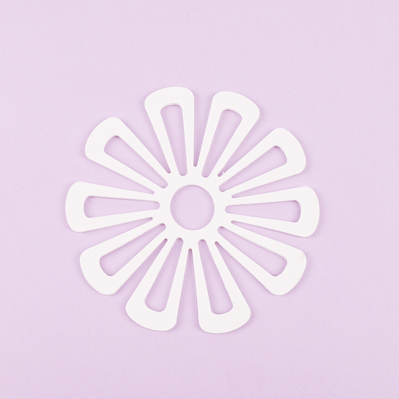 花朵隔热垫创意硅胶防烫垫家用防滑碗盘垫防热碟子垫菜垫锅垫详情8