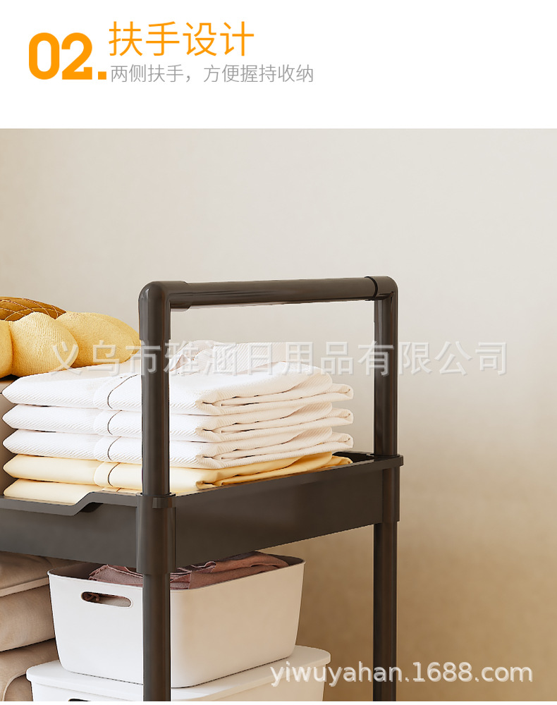 跨境多层收纳置物鞋架可移动客厅置物架书架多功能防尘鞋架储物架详情9
