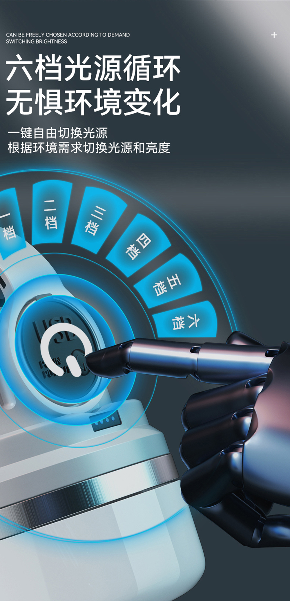 Cross-border solar camping lamps, multi-functional camping tent lamps, horse lanterns, rechargeable portable lamps, household bulb lamps pic 10