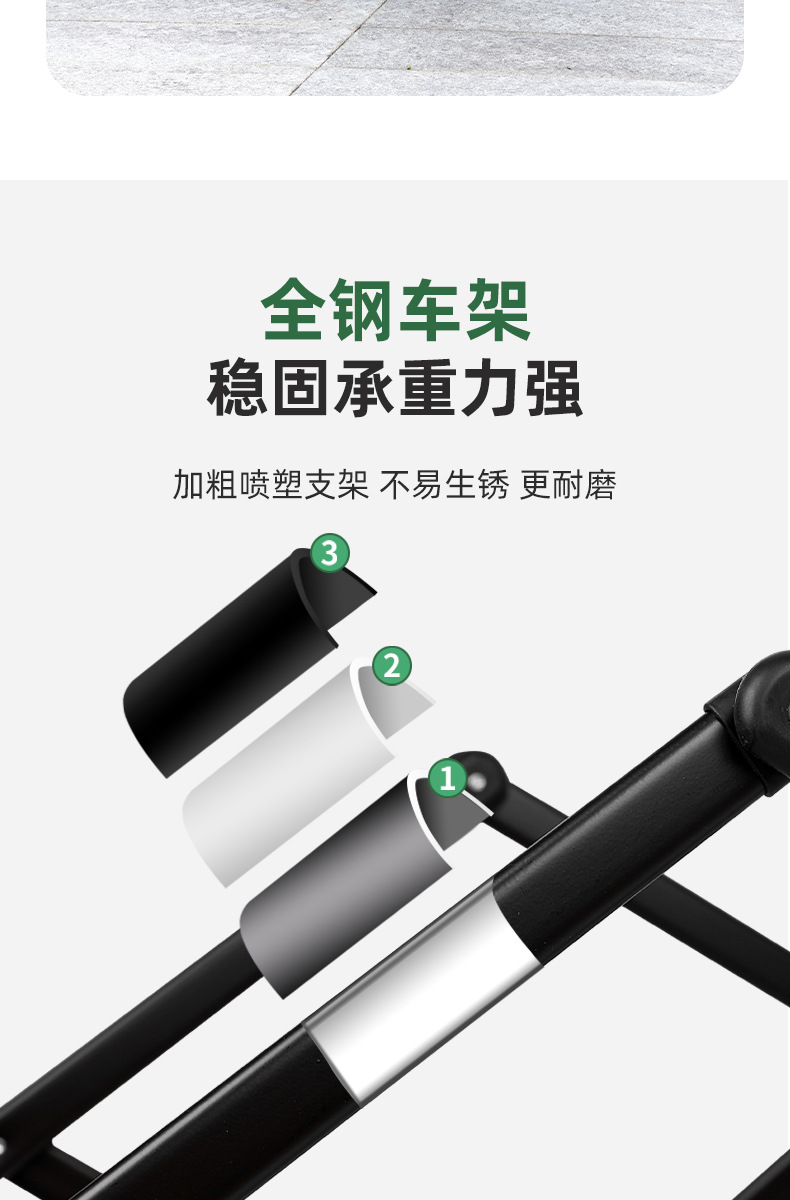 摆摊车户外可拆卸折叠营地车露营车小推车野餐车拖车轻便耐用详情8