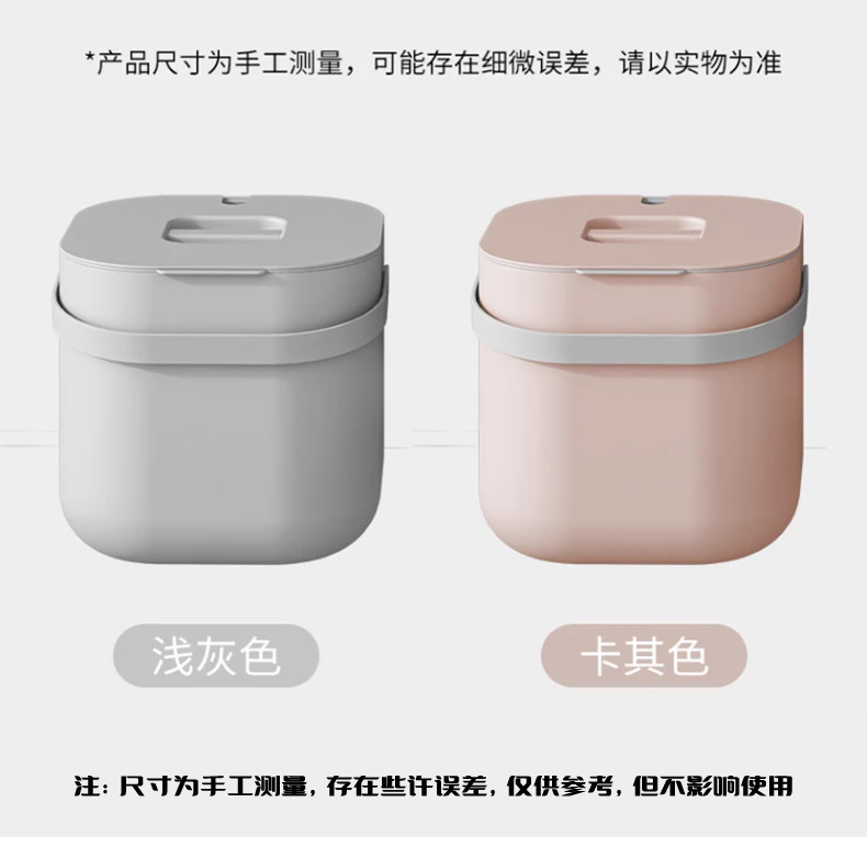 Cubo de té aiyuhui cubo de aguas residuales cubo de basura de mesa de té para uso doméstico cubo de té redondo de lujo ligero cubo de residuos de té para té pic 12