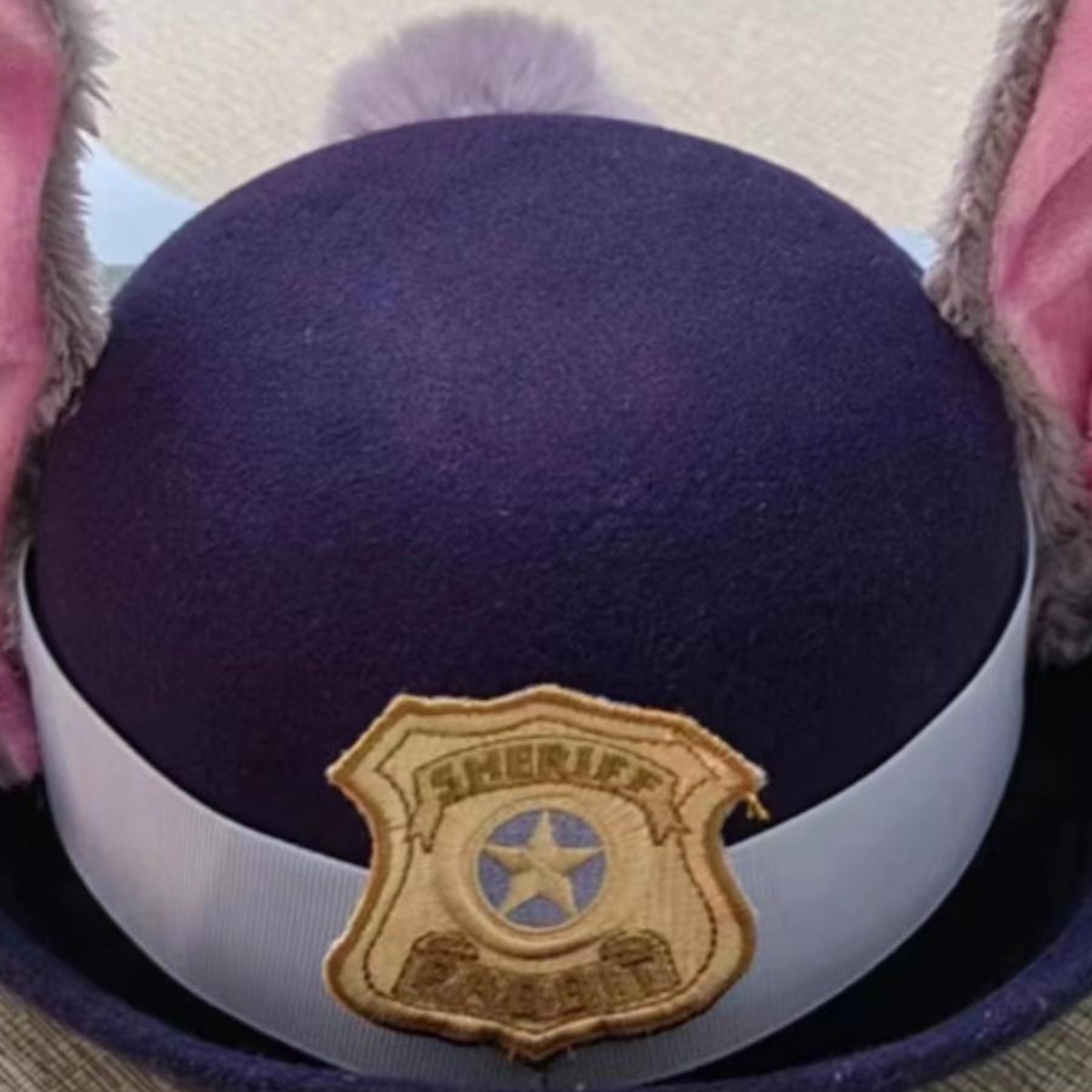 朱迪帽兔子圆顶礼帽疯狂动物城警官朱迪帽子儿童成人发箍头饰帽子详情7