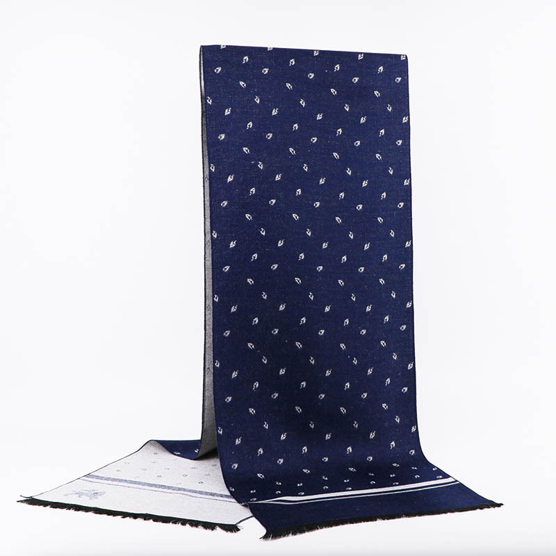 外贸男士围巾批发厂家男秋冬流苏围巾格子围巾仿羊绒围巾源厂家详情42