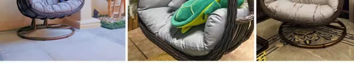 网红鸟巢吊篮椅子藤椅吊椅摇篮悬挂室内秋千吊床吊篮筐单双人阳台详情7