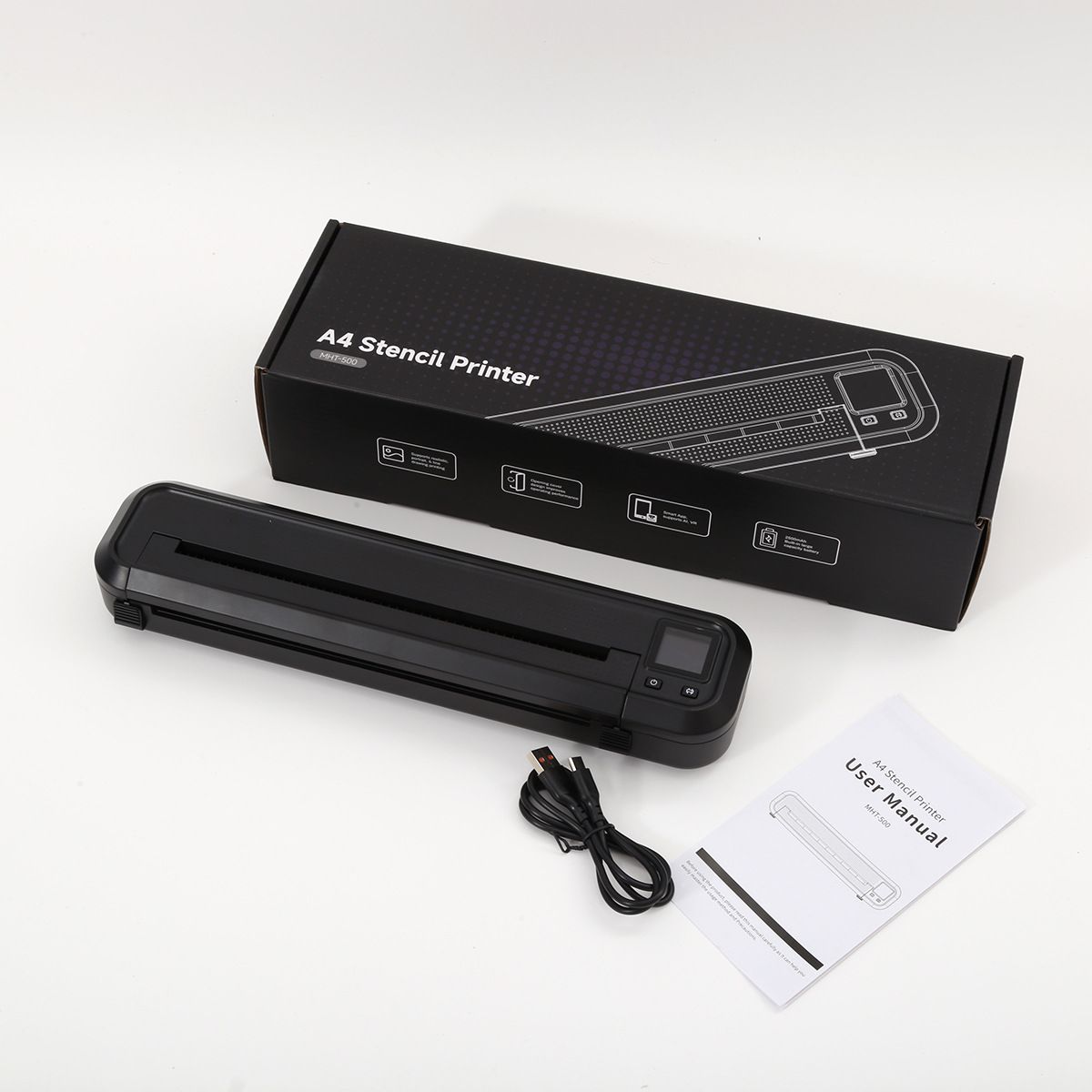 新款纹身器材套装纹身转印机热转印纸转印啫喱去除水纹身套装详情7