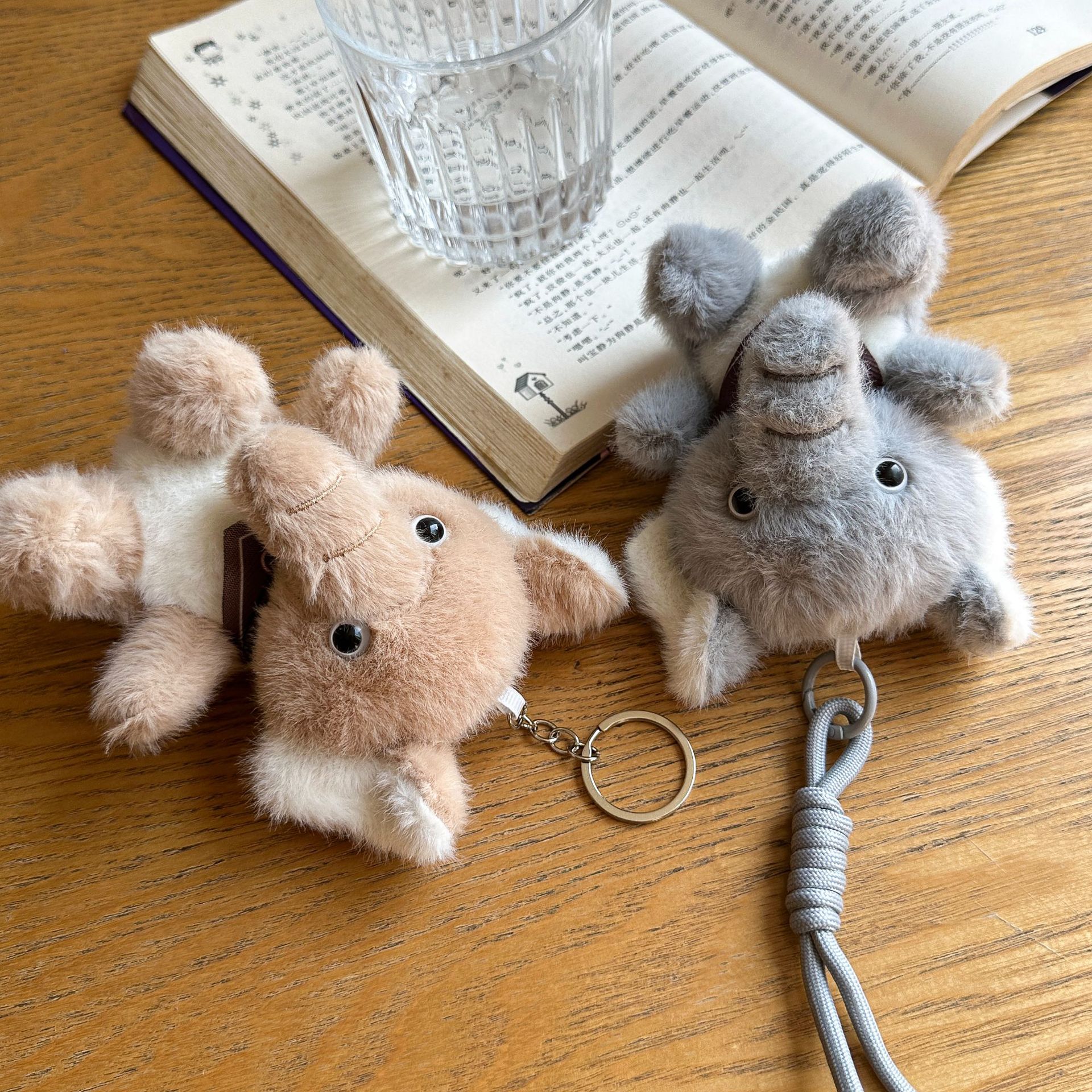 网红可爱萌围巾大象挂件毛绒玩具公仔书包包包挂饰钥匙扣娃娃玩偶详情11