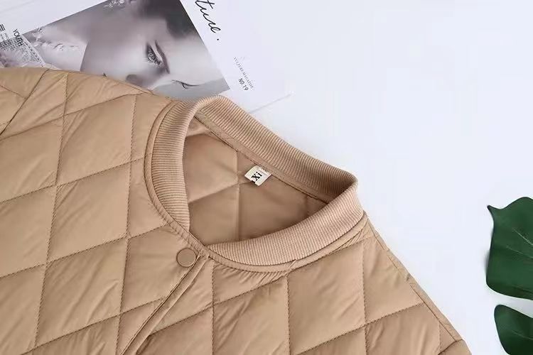 大码棉服春季新款外套宽松显瘦棉服洋气妈妈棉袄棉衣外套女详情7