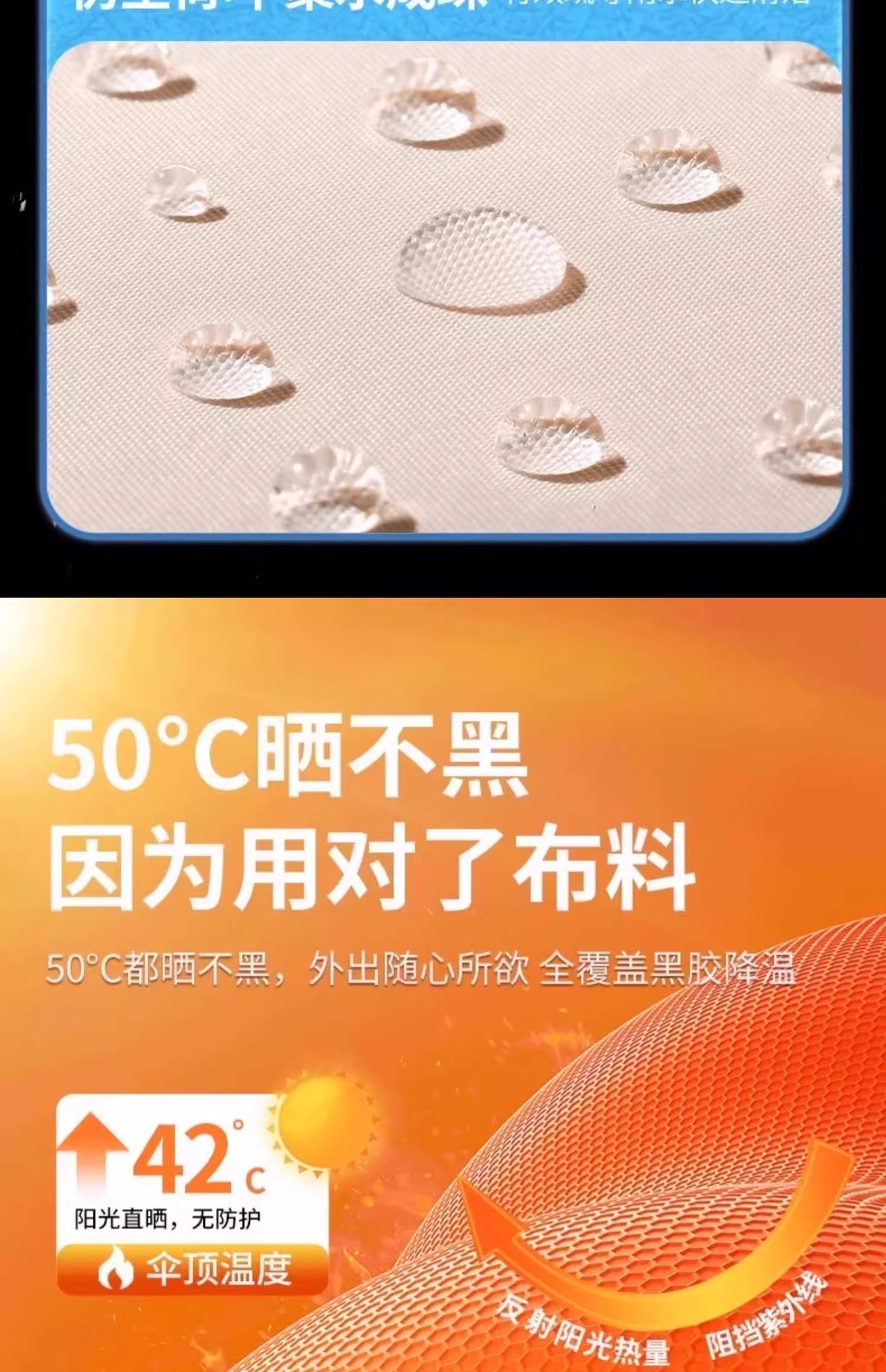 全自动72骨环扣雨伞定制批发晴雨两用遮阳伞防晒折叠伞商务太阳伞详情29
