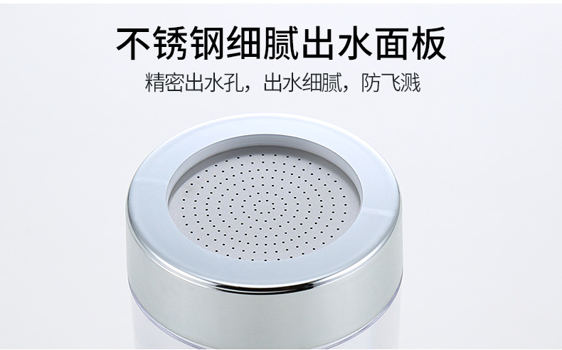 Splash-proof faucet, pressure-increasing, 360-degree rotating filter, universal kitchen faucet foaming device, extended water-saving device pic 15