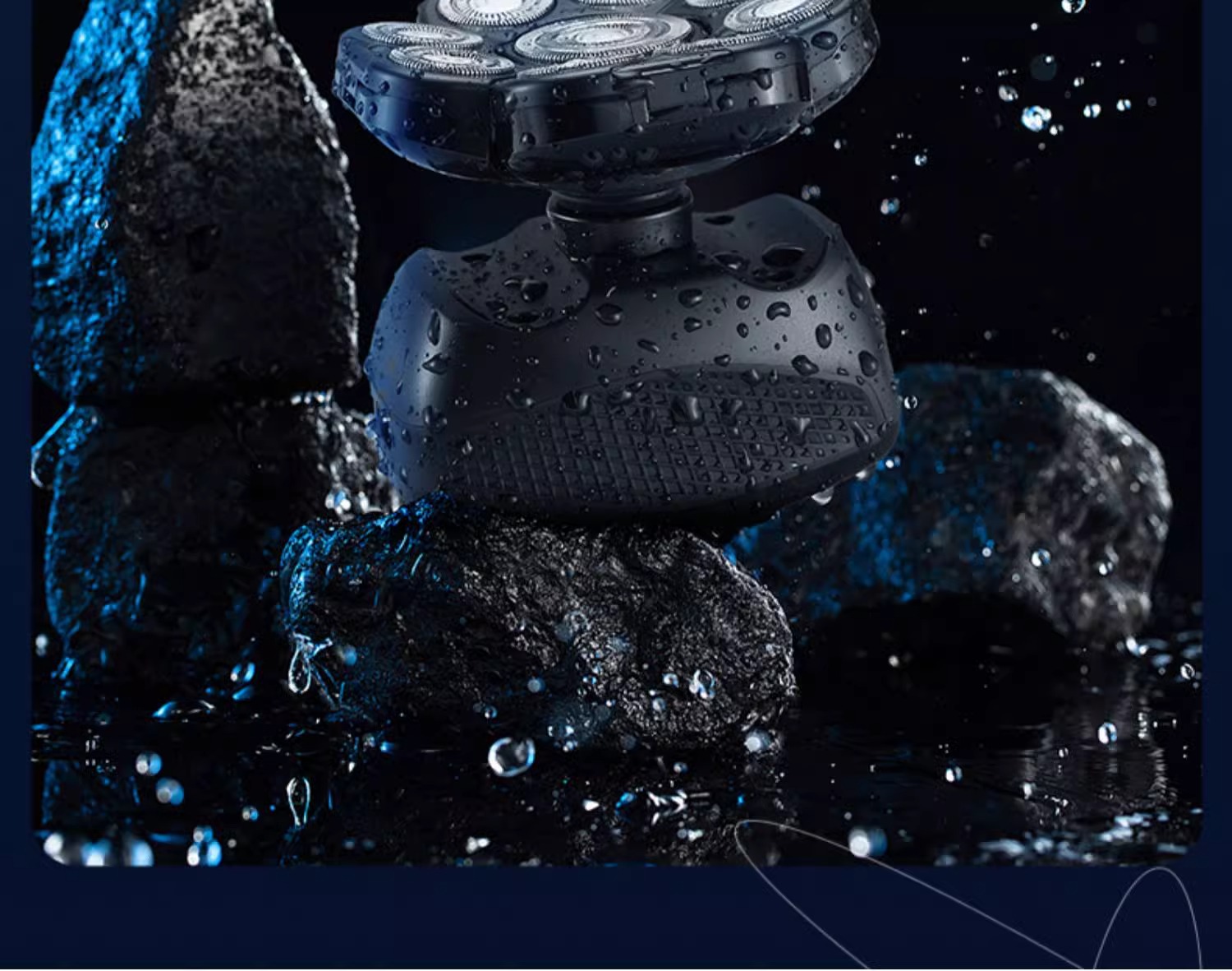 9D刀头剃须刀电动男士光头神器剃光头专用多功能刮胡刀新款全自动详情22