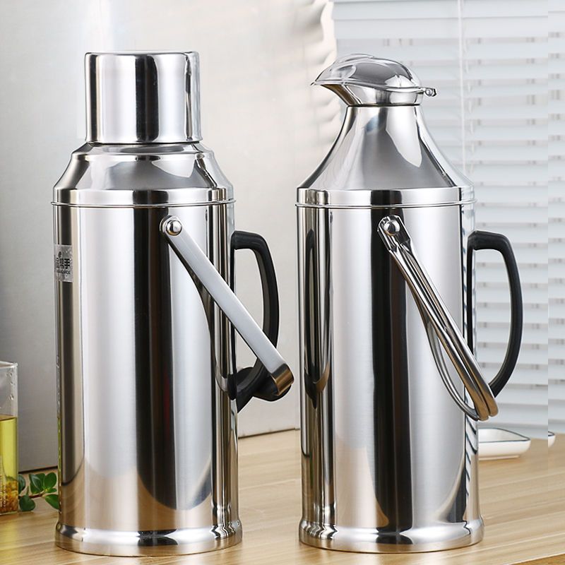 304不锈钢热水瓶暖壶温水瓶开水瓶保温瓶玻璃内胆宿舍家用大容量详情1