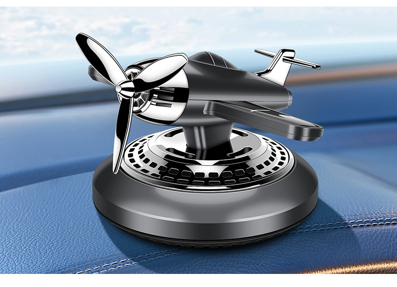 Solar-powered aircraft and car ornaments, center console aromatherapy fighter jets, new car perfume decorations, car aromatherapy pic 24