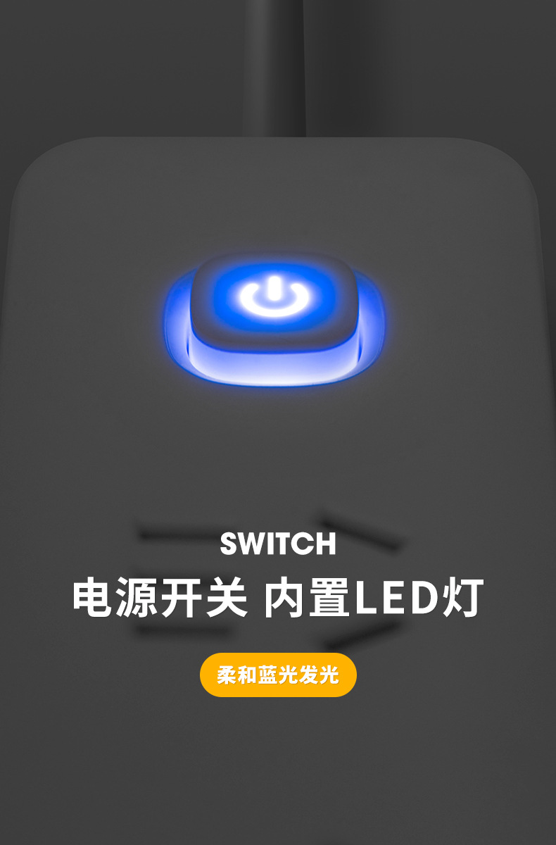 Smart power strip, long cable, multi-hole power strip socket with USB, multi-functional power strip for home and office use pic 7