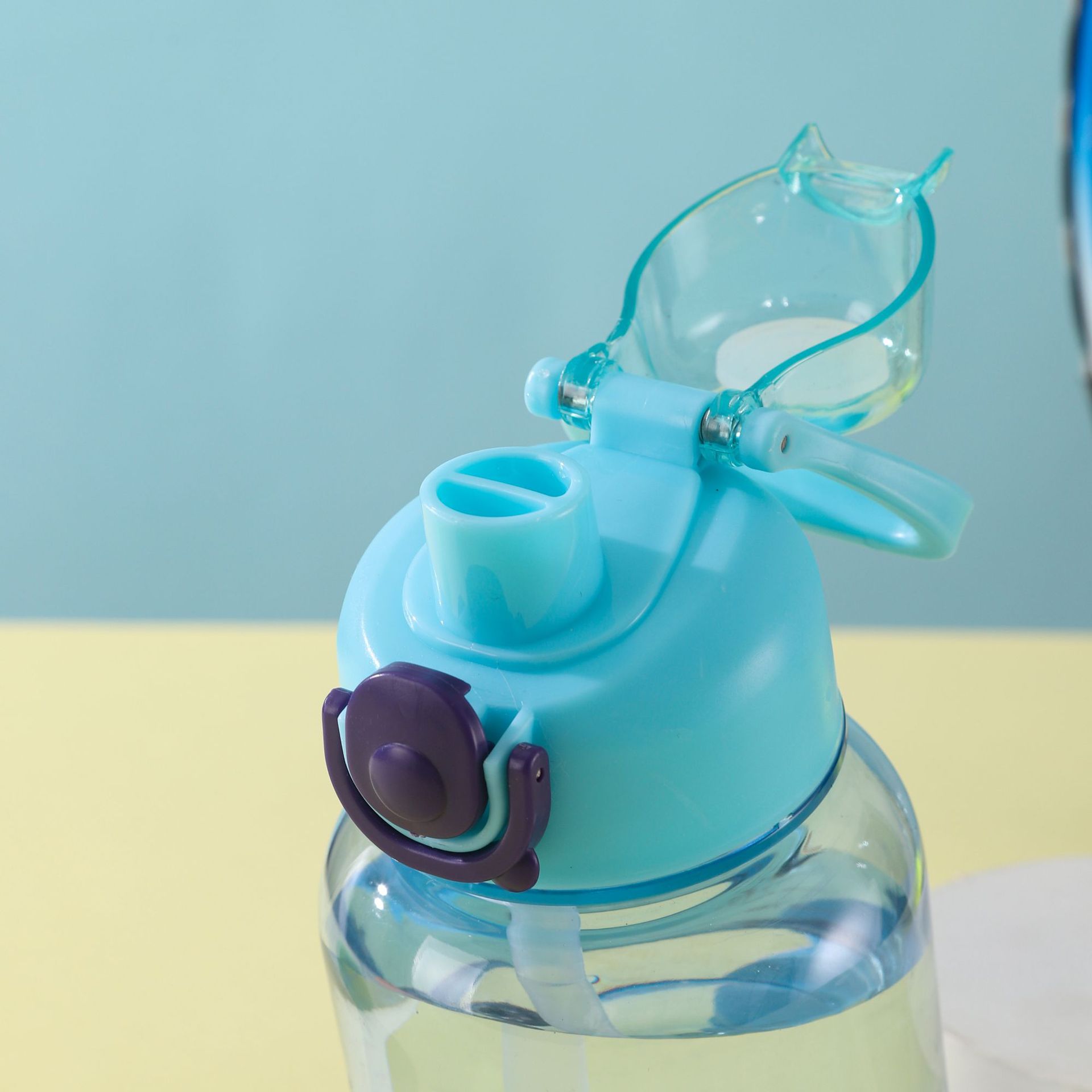 高颜值塑料水杯日本随行杯塑料茶漏水杯ins风简约随手杯详情33