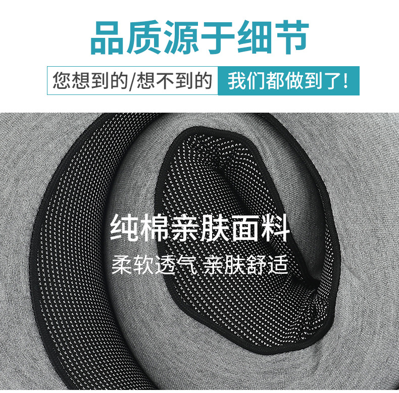 U-shaped pillow, memory foam neck pillow, cross-border slow rebound airplane sleeping travel neck protection pillow, neck scarf U-shaped pillow wholesale pic 9