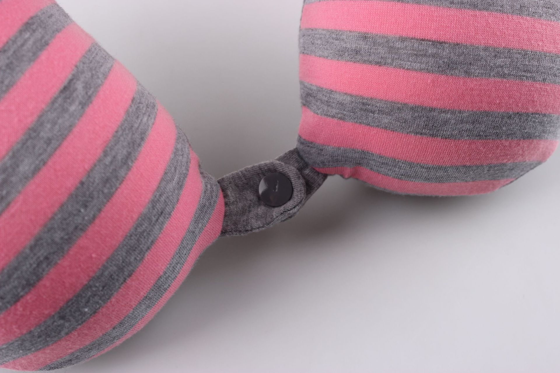 条纹新款U型枕慢回弹记忆棉托背颈枕旅行枕颈椎便携旅游家用枕详情18