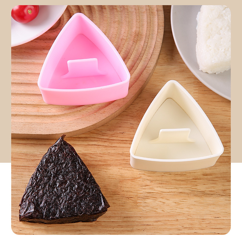 Cross-border triangular rice ball molds, household food-grade large Japanese mille-feuve bento, commercial sushi nori rice rolls pic 20