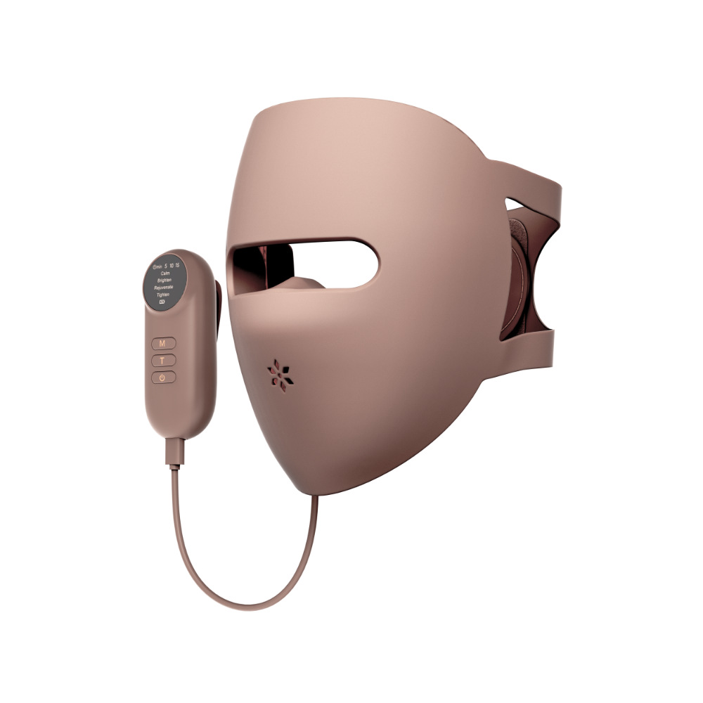 Cross-border new mask beauty device, red light photon skin rejuvenation mask device, home facial mask device, led mask pic 7