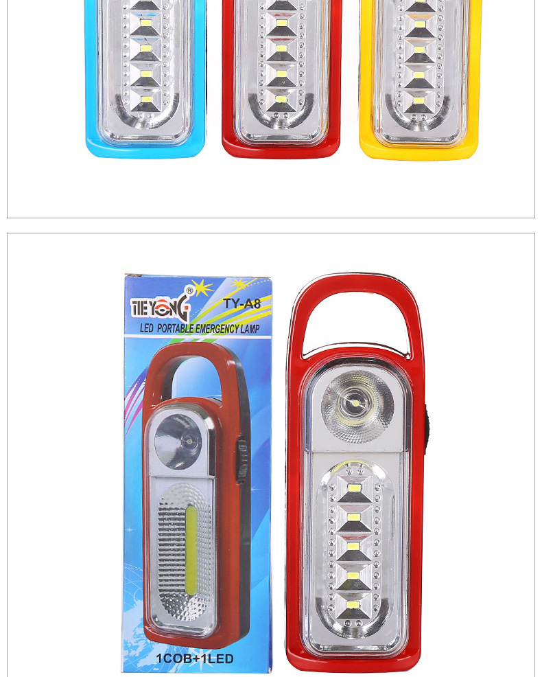 TY-A8新款户外露营帐篷灯便携式LED手提灯手电筒厂家现货批发详情10