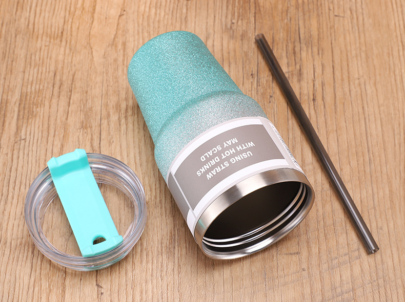 跨境钻石漆冰霸杯保温杯30OZ咖啡杯20OZ不锈钢啤酒杯外贸车载杯详情4