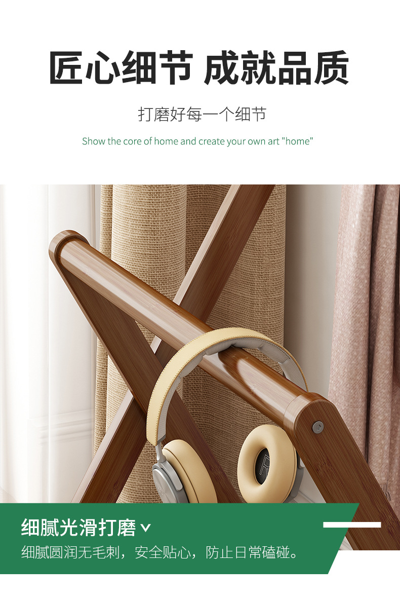 宠物衣架迷你落地式狗狗专用挂衣架猫咪衣服置物架简易小型衣帽架详情9