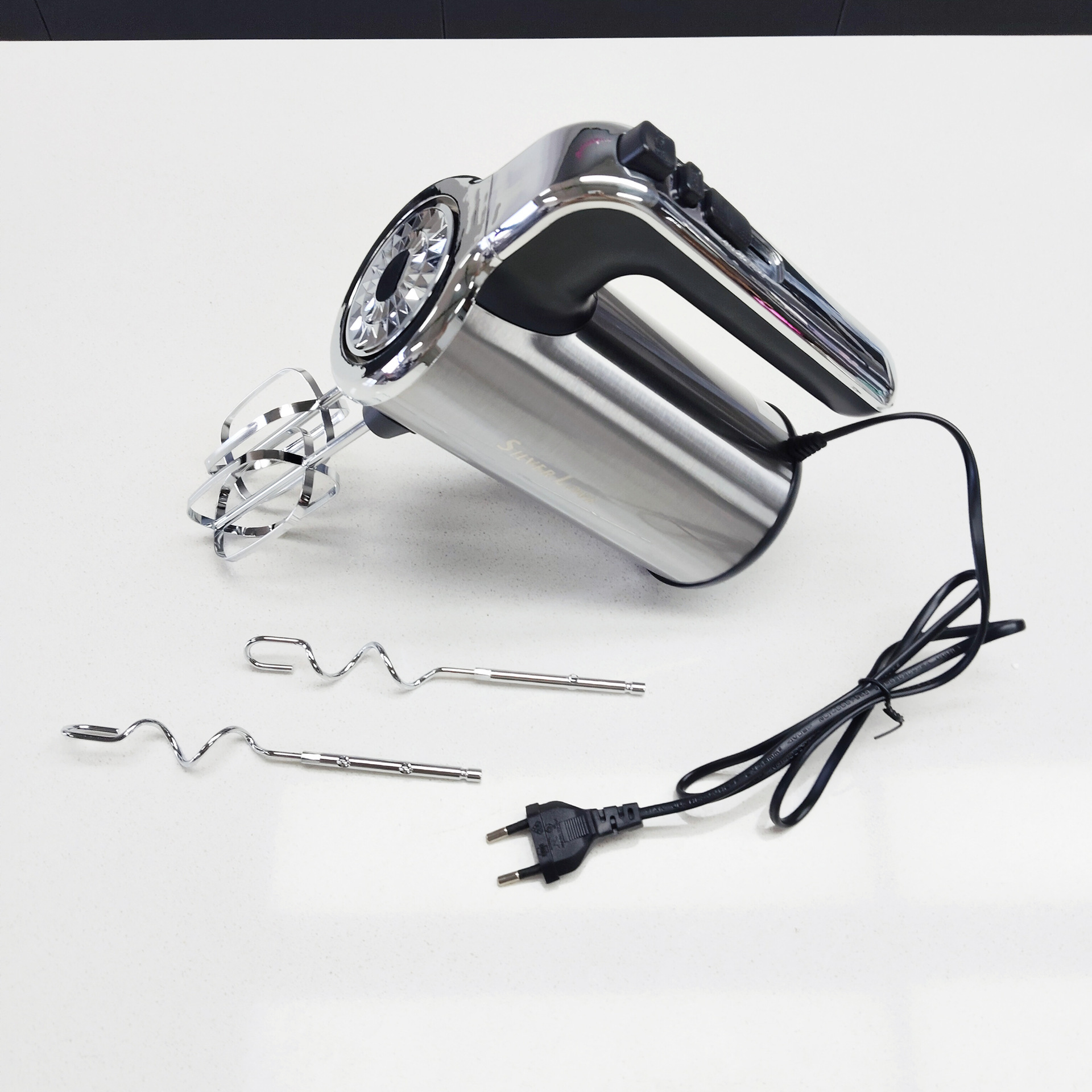 Cross-border foreign trade British and European standard electric stainless steel mixer, dough mixer, chef cream mixer, electric egg beater Z209 pic 13