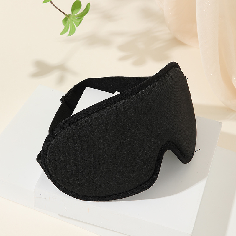 跨境爆款3D莱卡冰丝立体舒适透气旅行慢回弹午睡遮光助睡眠护眼罩详情9