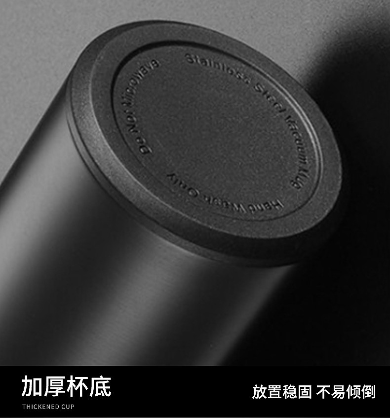 不锈钢保温杯304智能测温温度显示杯 商务广告礼品杯子刻字印LOGO详情9