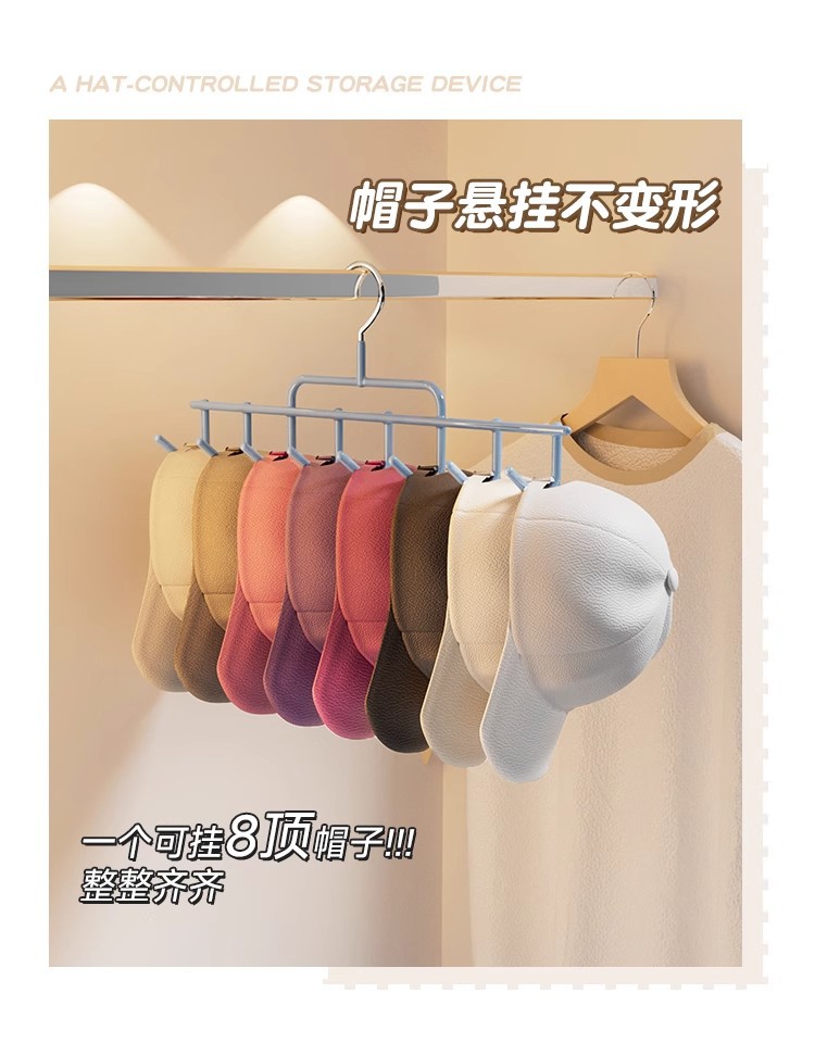 A household hook for hanging hats, scarves, silk scarves, bags, dormitory cabinets, hanging straps, clothes hangers, bags, hooks and hats pic 2