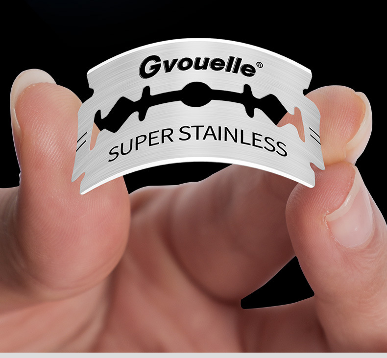 ✅ source factory general double-sided blade, old-fashioned razor blade, stainless steel razor blade, double-edge shaving blade pic 3