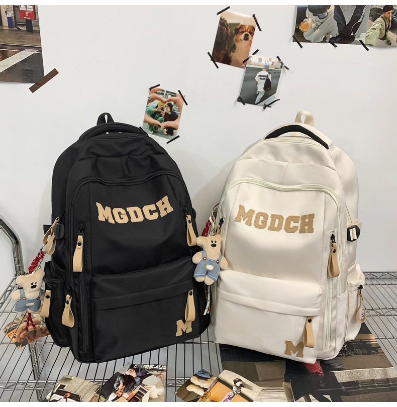 大容量多层书包初中生男女高中生双肩包减负护脊超轻便电脑背包详情29