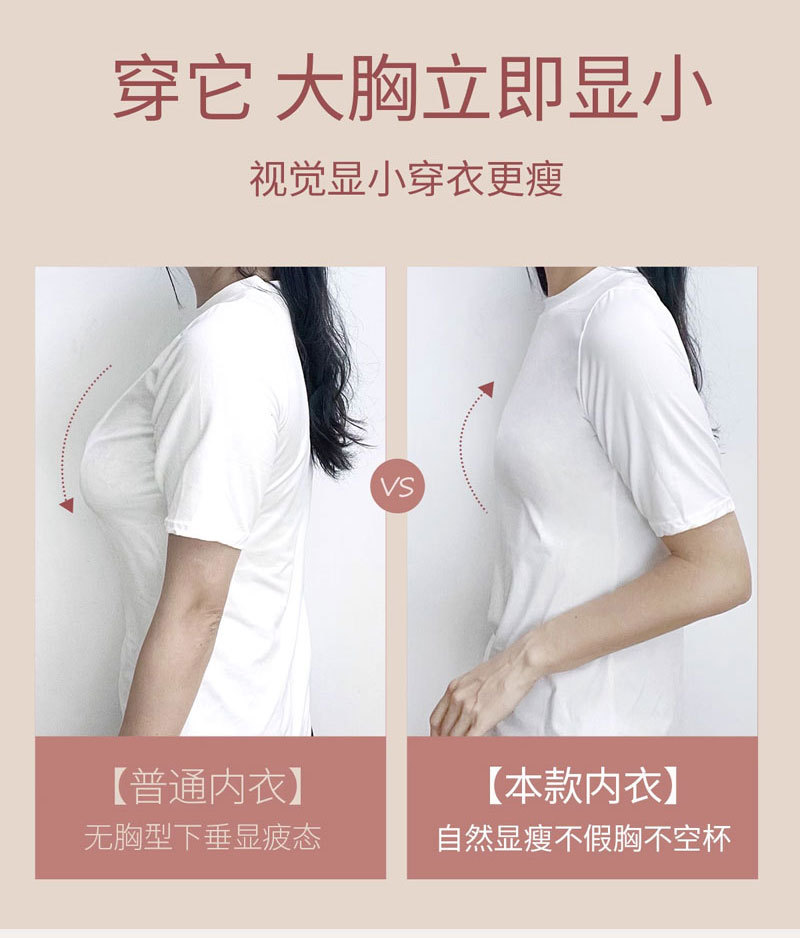 跨境蕾丝内衣内裤套装女纯欲风聚拢胸罩性感红色透气薄款大码文胸详情7