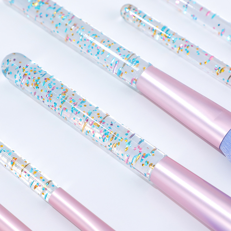 新款7支幻彩化妆刷套装散粉修容眼影全套化妆刷时尚便携美妆工具详情14