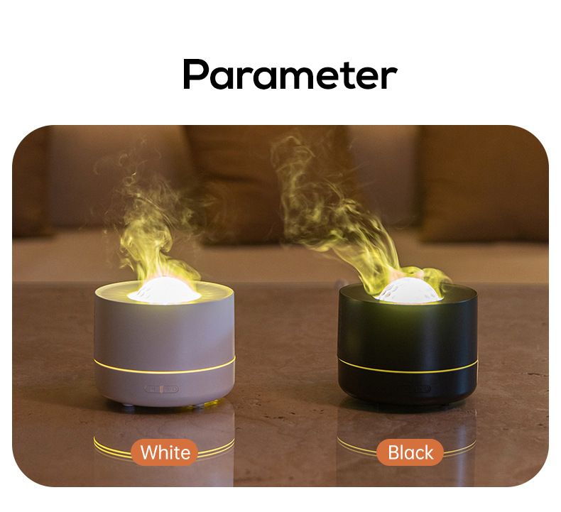 2025新款星空投影香薰机礼物USB插电大雾量七彩浪漫氛围灯加湿器详情38