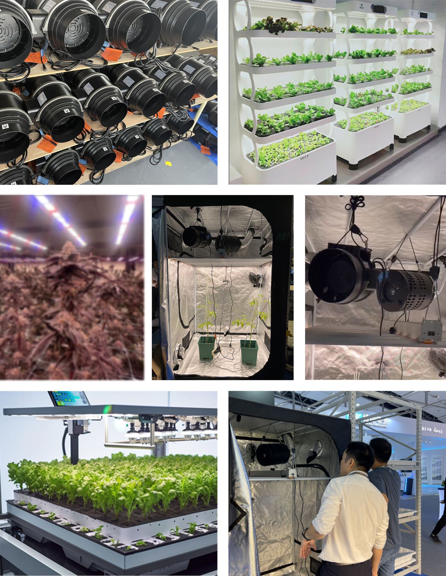 EC智能帐篷种植4寸6寸100mm斜流管道风机卫生间排风换气扇油烟抽详情8