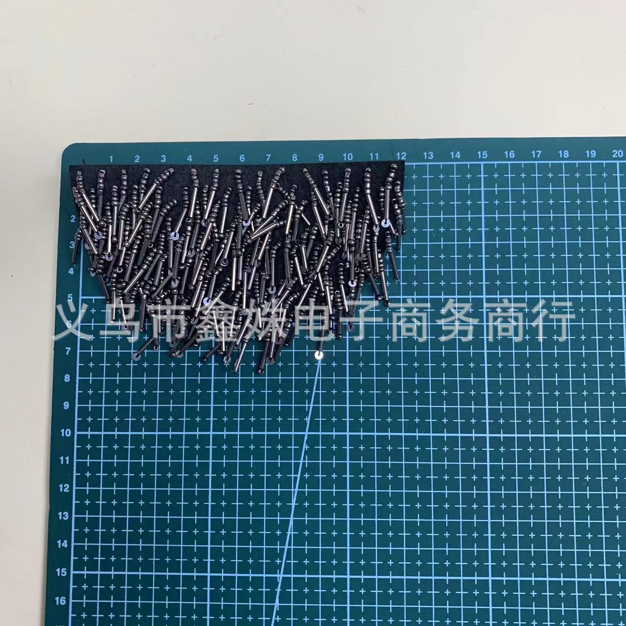 diy手工钉珠流苏肩章重工吊珠服装饰品配件详情5