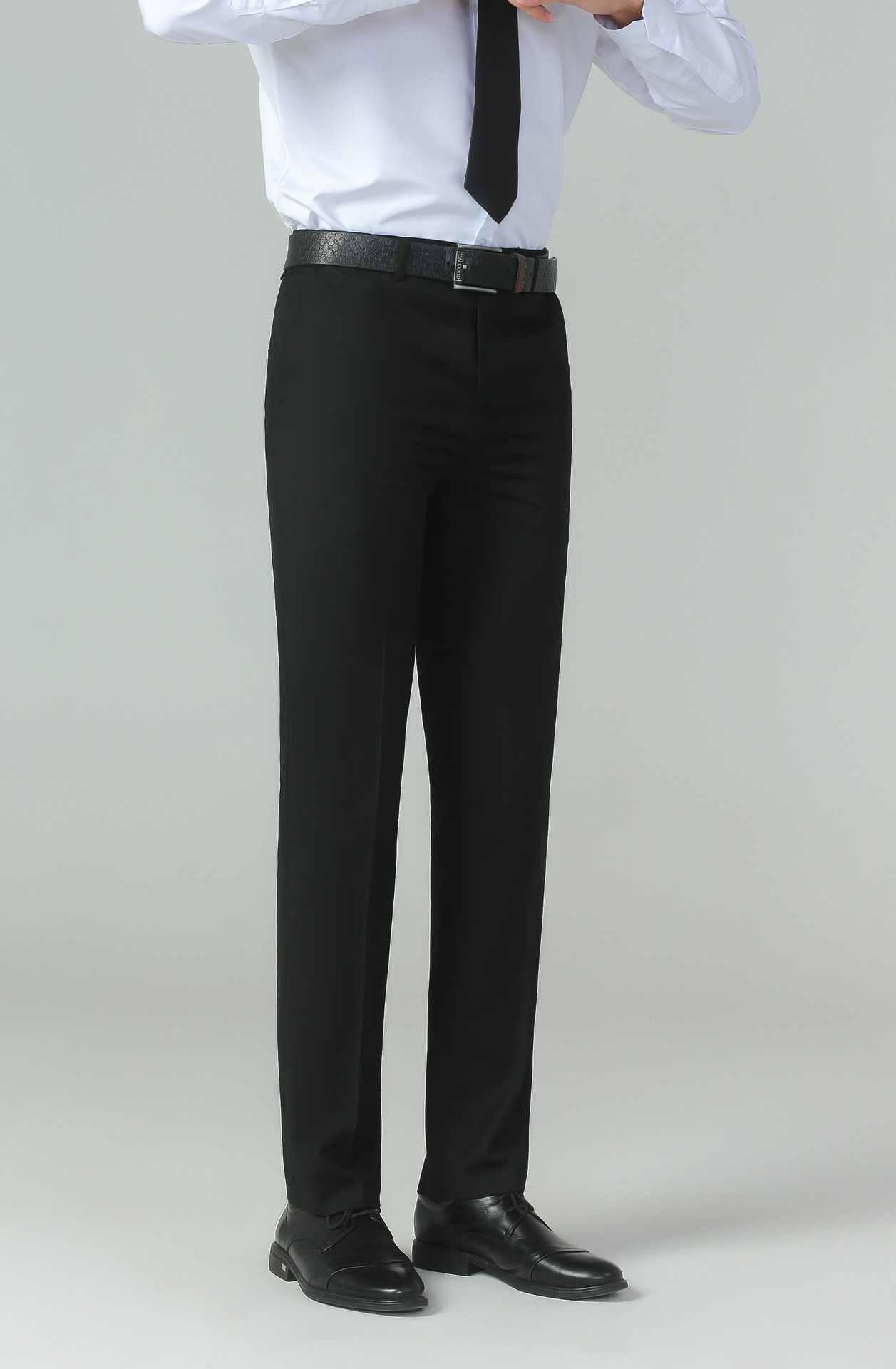 新款夏季西裤男款直筒裤韩版修身黑色灰色藏青色西服裤子时尚西裤详情20