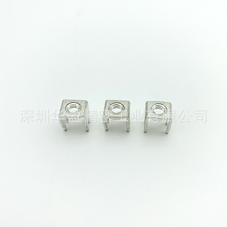 PCB-12接线端子黄铜接线座 PC板大电流M5压铆端子 冷压五金固定座详情10