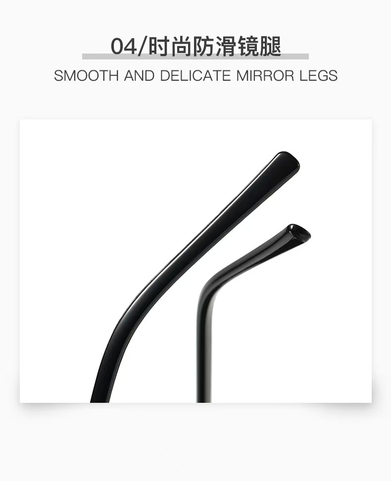 Retro tea-colored sunglasses, feminine personality, half-frame glasses, popular street style on Instagram, large-frame round face slimming sunglasses, trendy pic 7