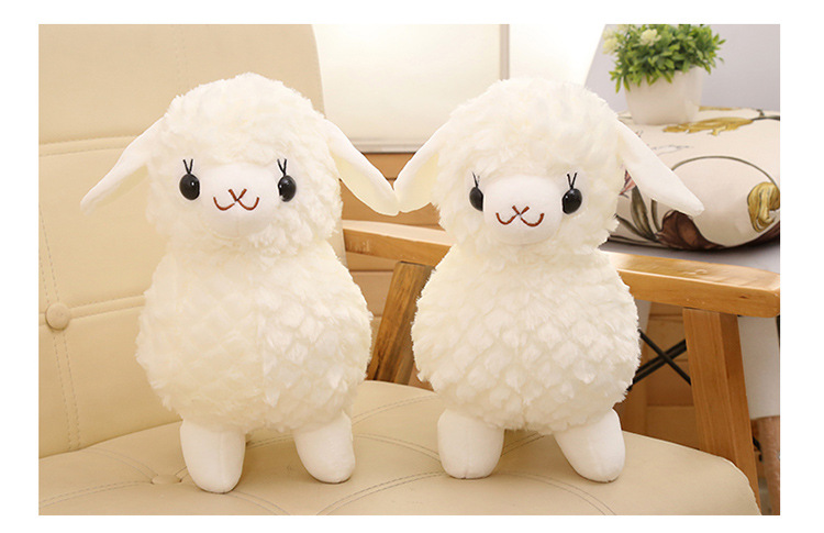 Simulated little sheep plush toys, little sheep dolls, alpaca dolls, cloth dolls, event gifts, birthday presents for girls pic 9