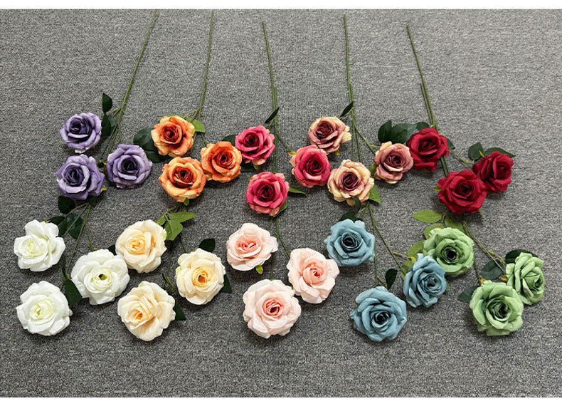 定制婚庆玫瑰瀑布仿真花假花瀑布墙网红玫瑰花背景墙情人节花详情12