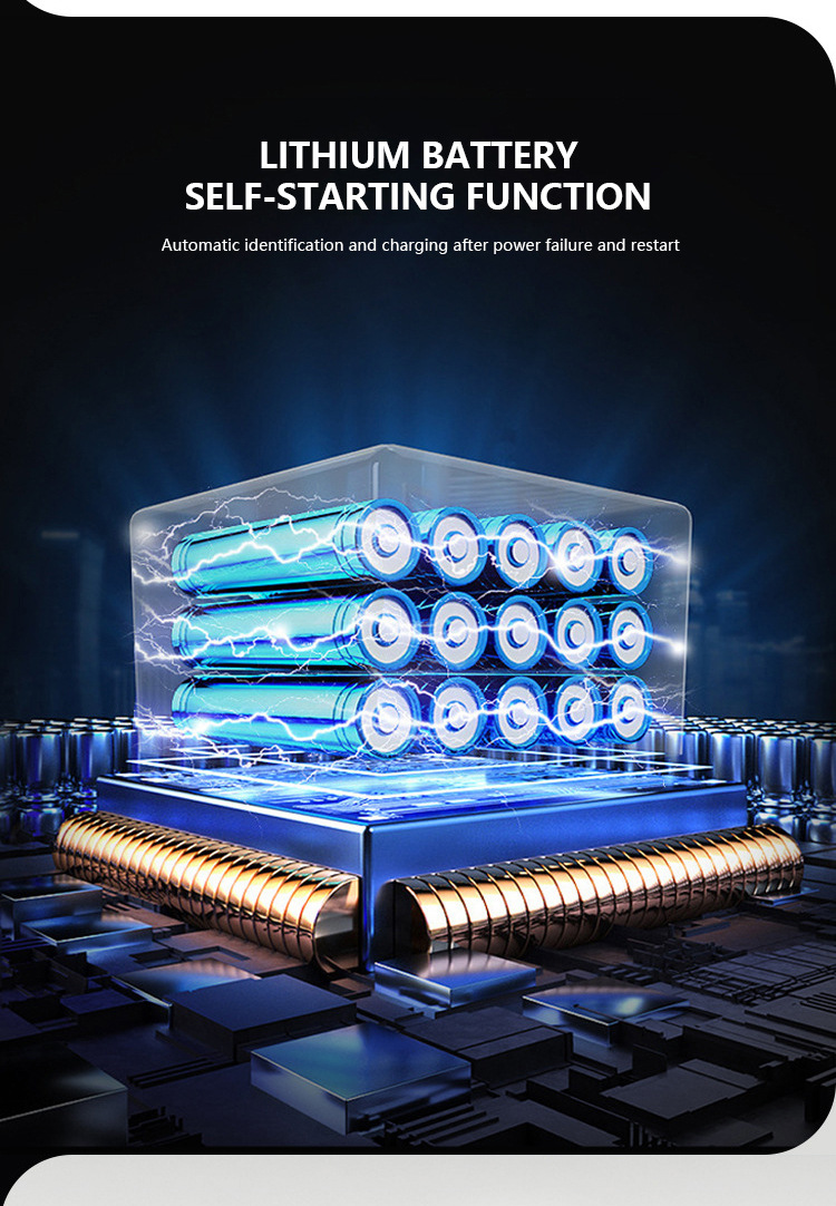 High-power pure wave inverter, photovoltaic power generation system inverter, solar energy storage high-frequency reverse control integrated machine pic 5