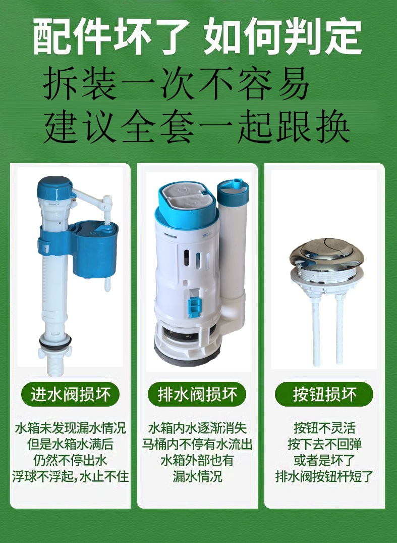 厂家批发新料18-20-24-28马桶水箱排水阀连体分体排水阀马桶配件详情16