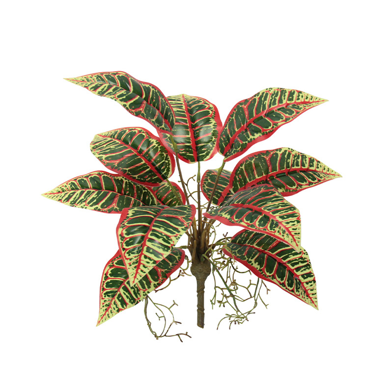 Artificial green plants, small color-changing wood, European-style interior decoration, outdoor garden, wedding arrangement, PVC plastic, artificial plants pic 14