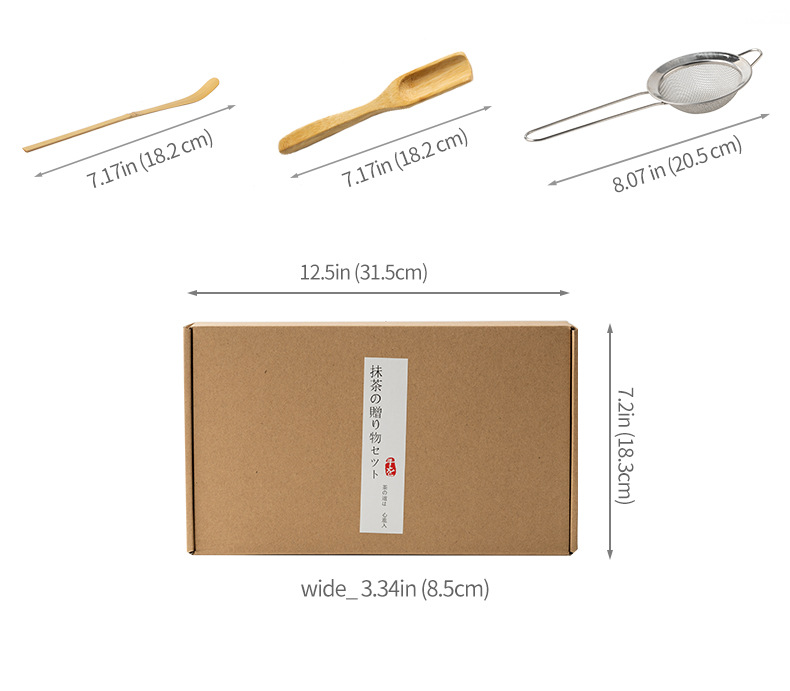 抹茶茶具套装抹茶色四件套六件套亚马逊爆款日式茶筅百本立抹茶碗详情13